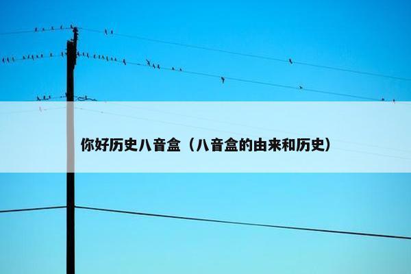 你好历史八音盒（八音盒的由来和历史）