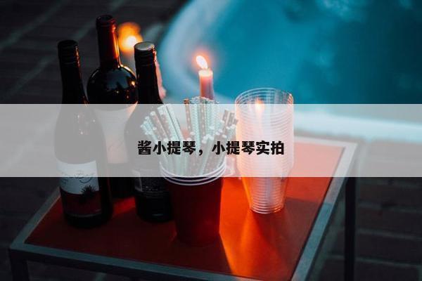 酱小提琴，小提琴实拍