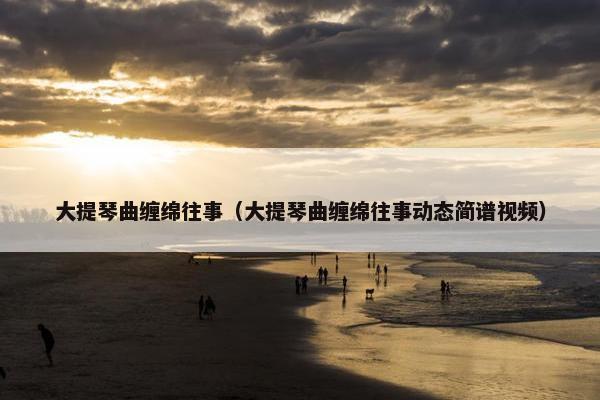 大提琴曲缠绵往事（大提琴曲缠绵往事动态简谱视频）