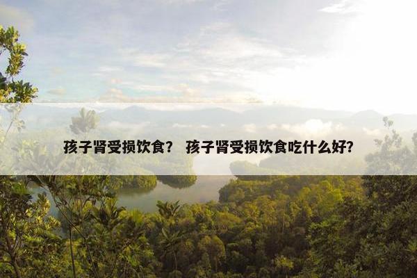 孩子肾受损饮食？ 孩子肾受损饮食吃什么好？