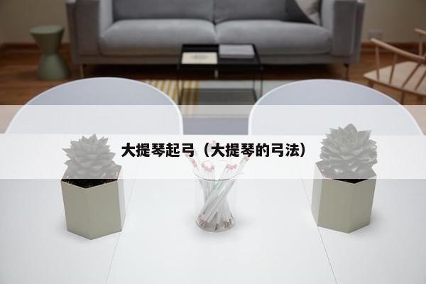 大提琴起弓（大提琴的弓法）
