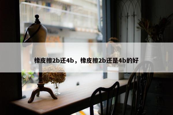 橡皮擦2b还4b，橡皮擦2b还是4b的好