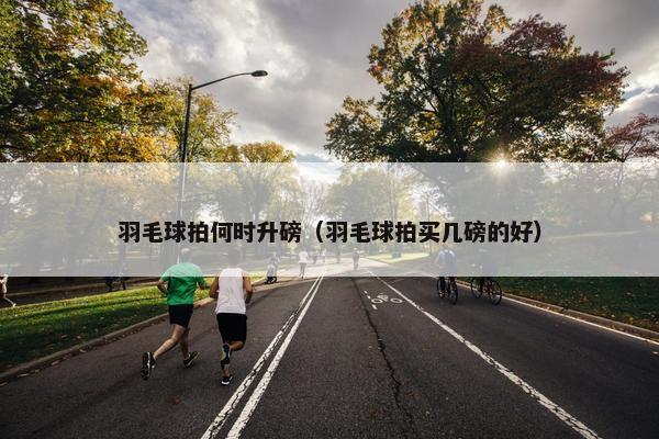 羽毛球拍何时升磅（羽毛球拍买几磅的好）