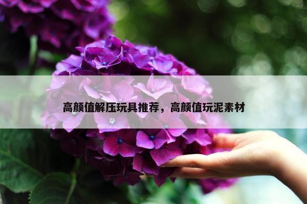 高颜值解压玩具推荐，高颜值玩泥素材