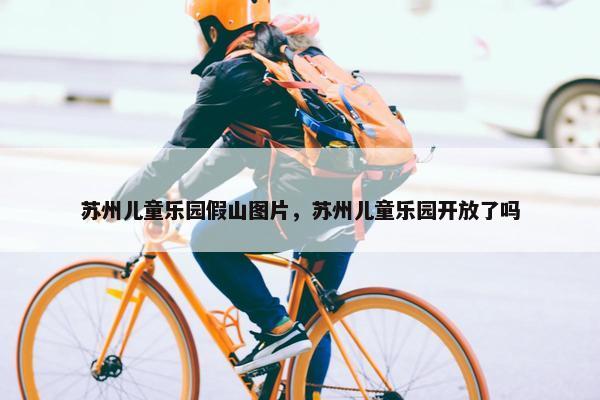 苏州儿童乐园假山图片，苏州儿童乐园开放了吗