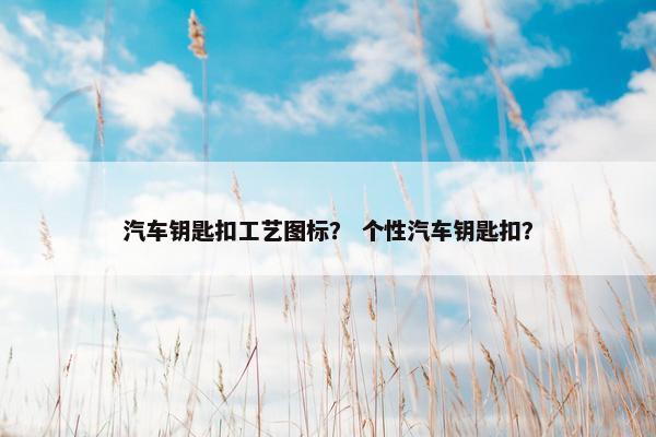 汽车钥匙扣工艺图标？ 个性汽车钥匙扣？