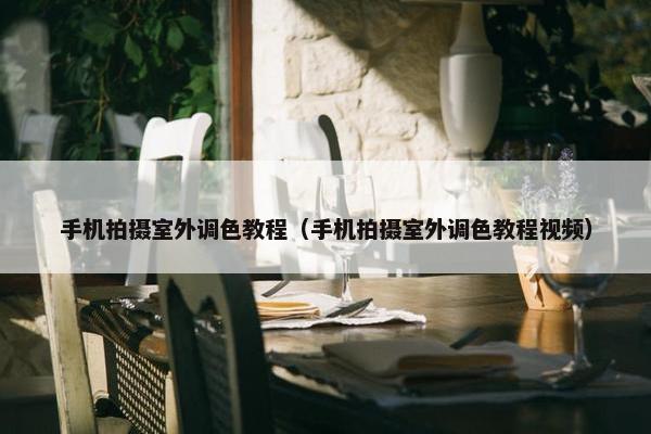手机拍摄室外调色教程（手机拍摄室外调色教程视频）