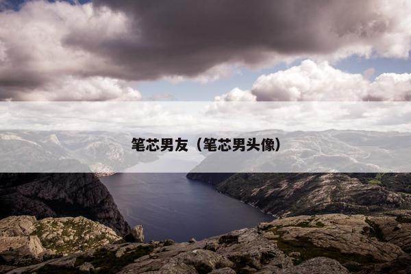 笔芯男友（笔芯男头像）
