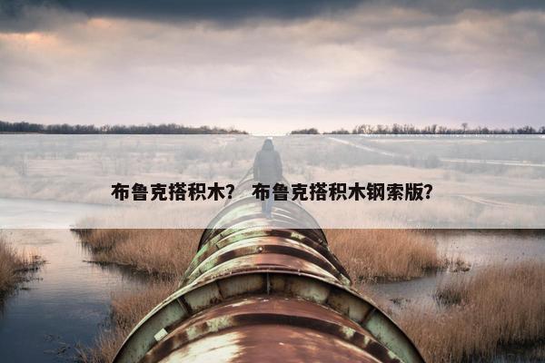 布鲁克搭积木？ 布鲁克搭积木钢索版？