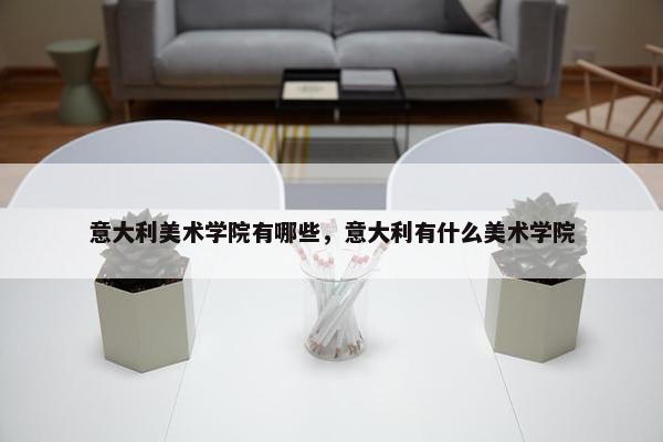 意大利美术学院有哪些，意大利有什么美术学院