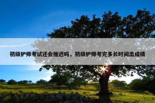 初级护师考试还会推迟吗，初级护师考完多长时间出成绩