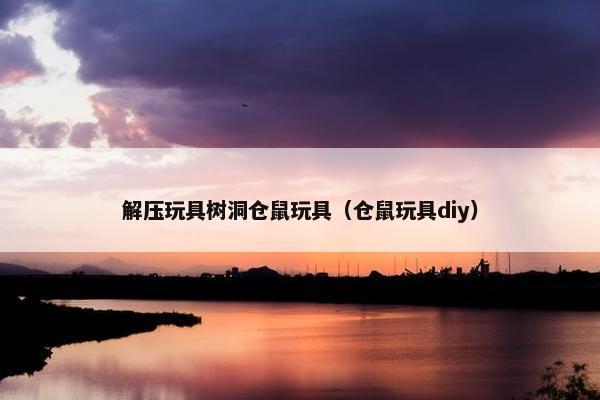 解压玩具树洞仓鼠玩具（仓鼠玩具diy）