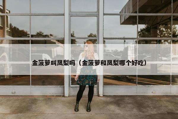 金菠萝叫凤梨吗（金菠萝和凤梨哪个好吃）