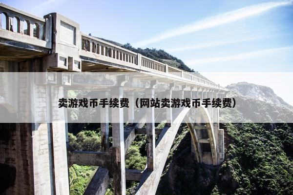 卖游戏币手续费（网站卖游戏币手续费）