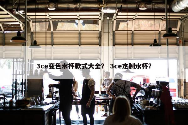 3ce变色水杯款式大全？ 3ce定制水杯？