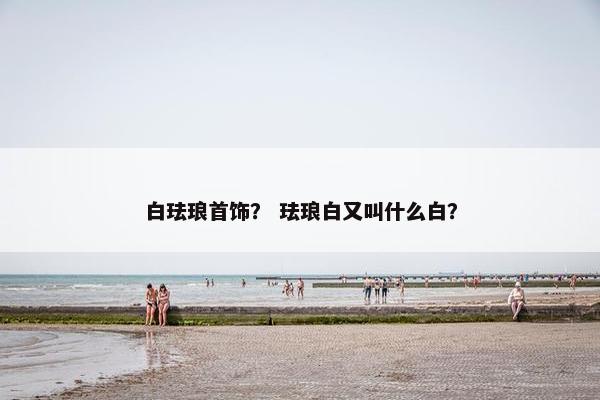 白珐琅首饰？ 珐琅白又叫什么白？