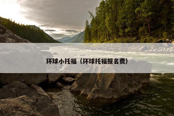 环球小托福（环球托福报名费）