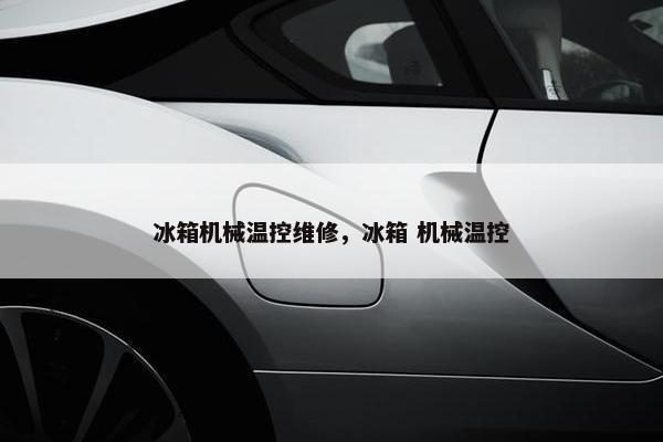 冰箱机械温控维修，冰箱 机械温控