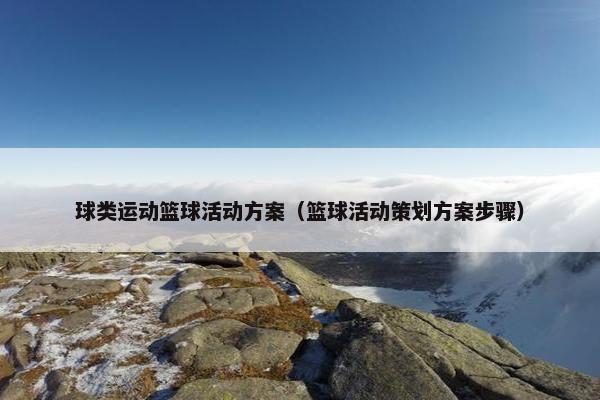 球类运动篮球活动方案（篮球活动策划方案步骤）