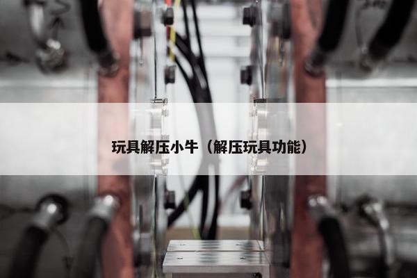 玩具解压小牛（解压玩具功能）