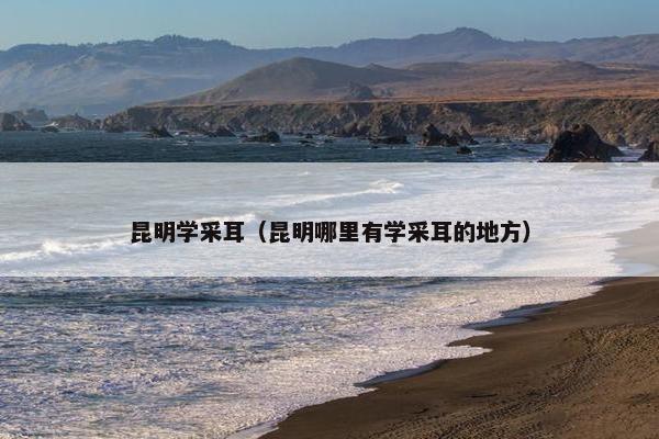 昆明学采耳（昆明哪里有学采耳的地方）