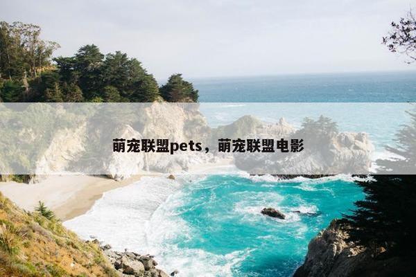 萌宠联盟pets，萌宠联盟电影