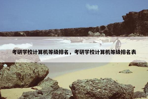 考研学校计算机等级排名，考研学校计算机等级排名表