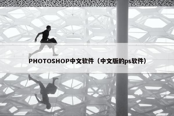 PHOTOSHOP中文软件（中文版的ps软件）