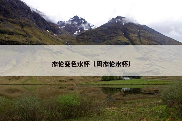 杰伦变色水杯（周杰伦水杯）
