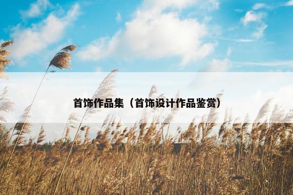 首饰作品集（首饰设计作品鉴赏）
