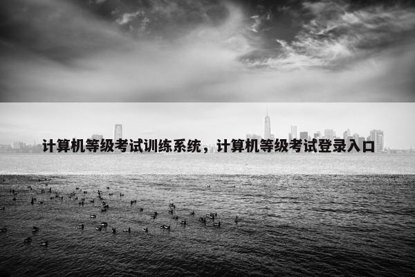 计算机等级考试训练系统，计算机等级考试登录入口