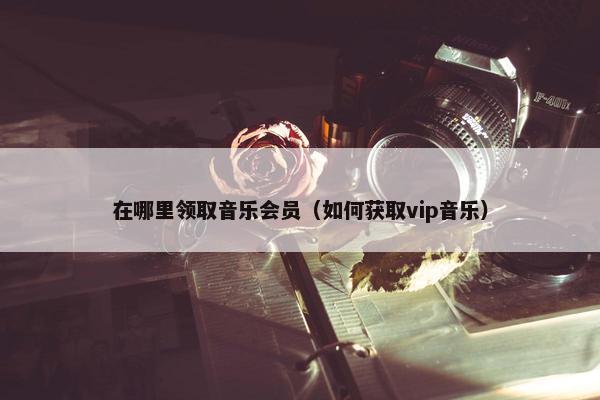 在哪里领取音乐会员（如何获取vip音乐）