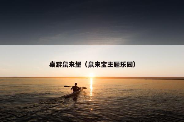 桌游鼠来堡（鼠来宝主题乐园）